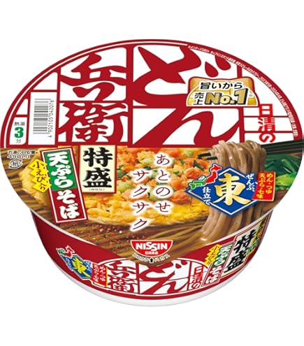 ２４個セット　どん兵衛　特盛　うどん Amazon.co.jp: どん兵衛 特盛かき揚げ天ぷらうどん [たっぷり玉ねぎ